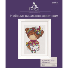 Cross-Stitch Kit “Girl Summer” Iris Design 05221А