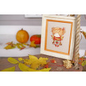 CROSS-STITCH KIT “Girl Autumn” IRIS-Design 05319A
