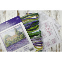 Cross Stitch Kit Lavender Waves Iris-Design 05209