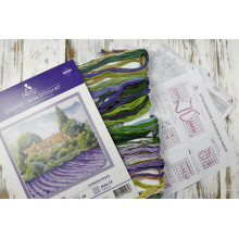 Cross Stitch Kit Lavender Waves Iris-Design 05209