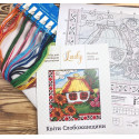 CROSS STITCH KIT “Flowers of Sloboda Ukraine” LADY  01274