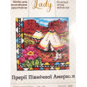 CROSS STITCH KIT “North American Prairies” LADY  01279